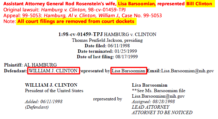 see SPRING'S Sept-28 = New Vehicle Sales “Collapse” And Pending Home Sales “Plunge” & Trump Is Leveraging Rosenstein to Bust Open the Deep State &  Arch Of Baal Barsoomiam-represented-Clinton-98-cv-01459-TPJ-06-11-1998