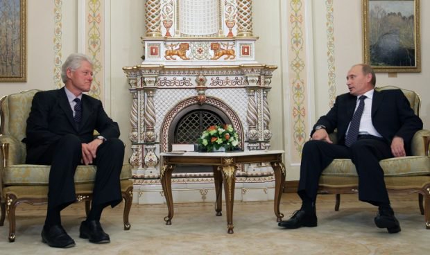 Bill Clinton, Vladimir Putin
