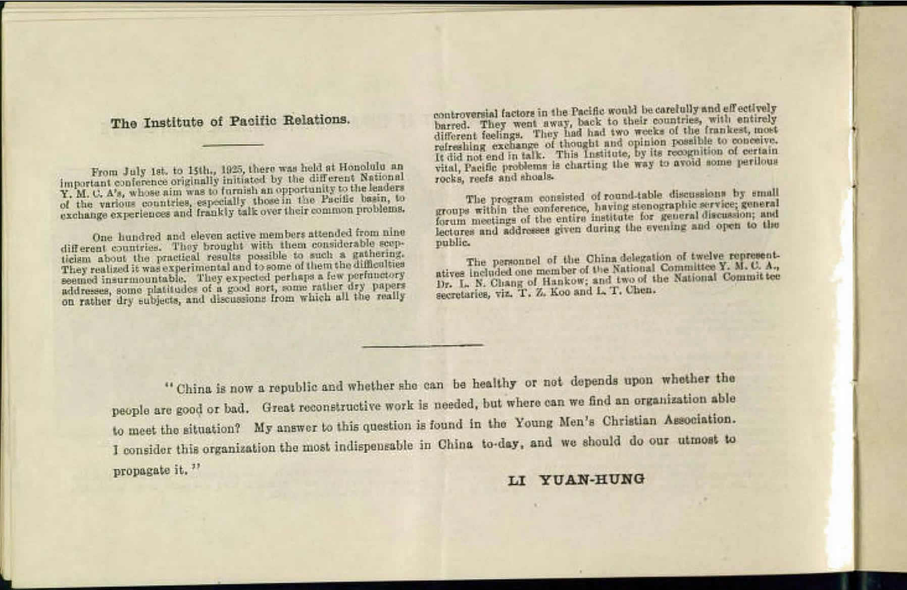 Constructive Activities of the Young Men's Christian Associations of China, 1925. (Dec. 01, 1925). Annual and Quarterly Reports of the YMCAs of China, Korea, and Hong Kong, 1902-1904, Box 18, Folder 4, PDF p. 14. Univ. of Minnesota, Kautz Family YMCA Archives.