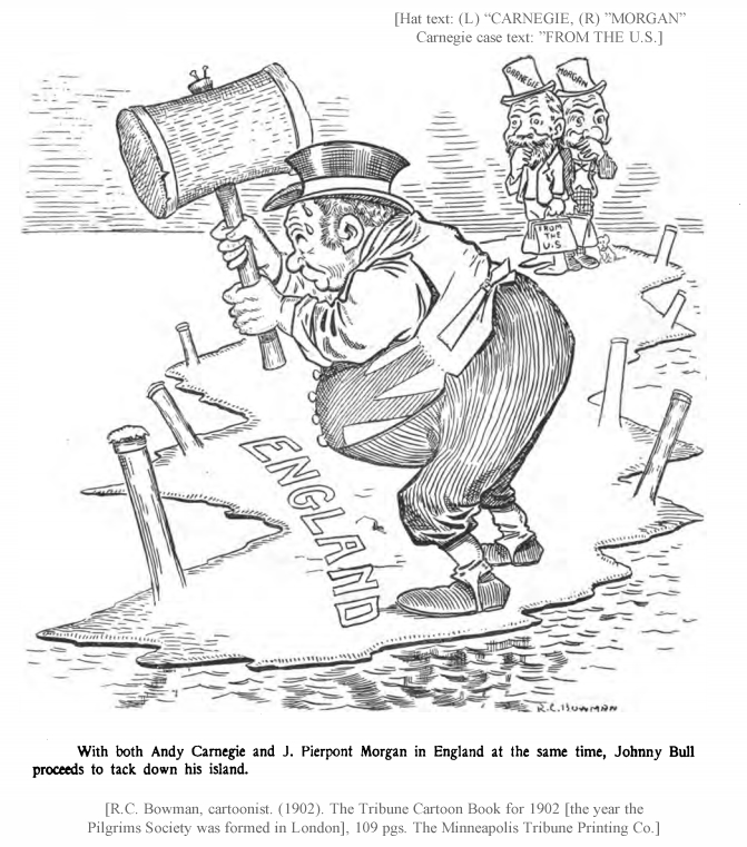 RC Bowman, rysownik. (1902). Tribune Cartoon Book z 1902 r., 109 str. The Minneapolis Tribune Printing Co.