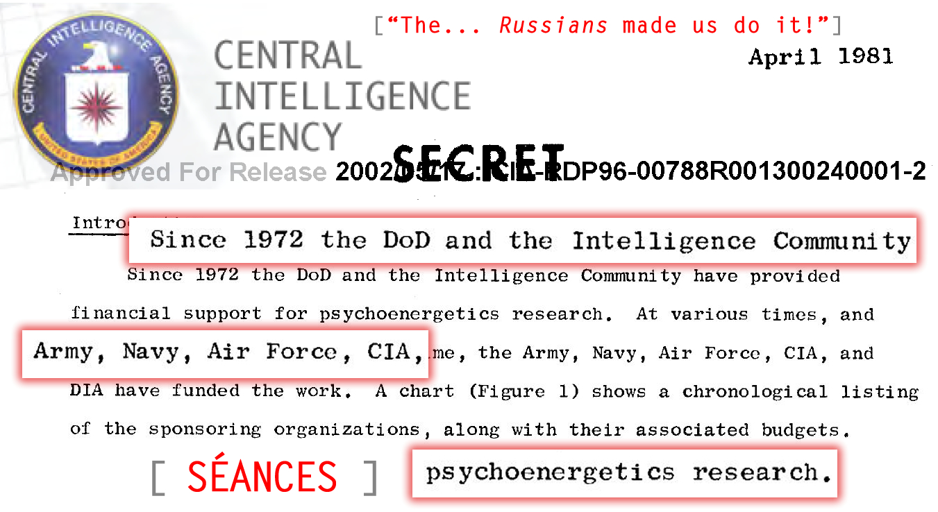 DoD Grill Flame Progress Report. (Apr. 30, 1981). Mid-Year GRILL FLAME Meeting, Defense Intelligence Agency (DIA), 30 April 1981, SECRET, declassifed 2002/05/17, published Nov. 04, 2016, CIA-RDP96-00788R001300240001-2. CIA.