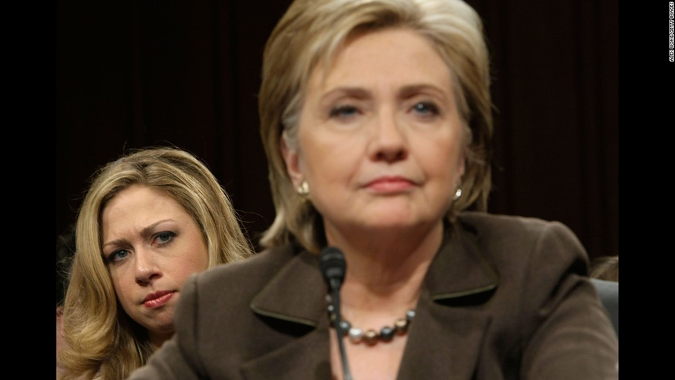 Hillary and Chelsea Clinton