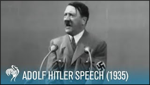 Adolf Hitler. (2015). Adolf Hitler: Speech at Krupp Factory in Germany (1935). British Pathé. 