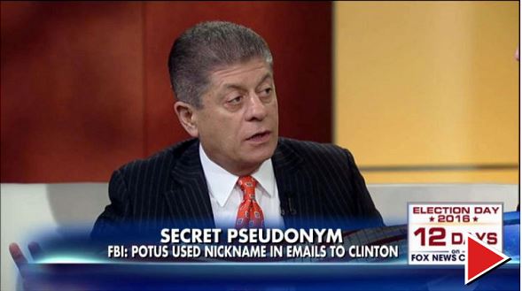 Fox & Friends. (Oct. 27, 2016). Judge Nap: Obama 'Lied Directly and Pointedly' to the Nation About Hillary's Emails. Fox News.