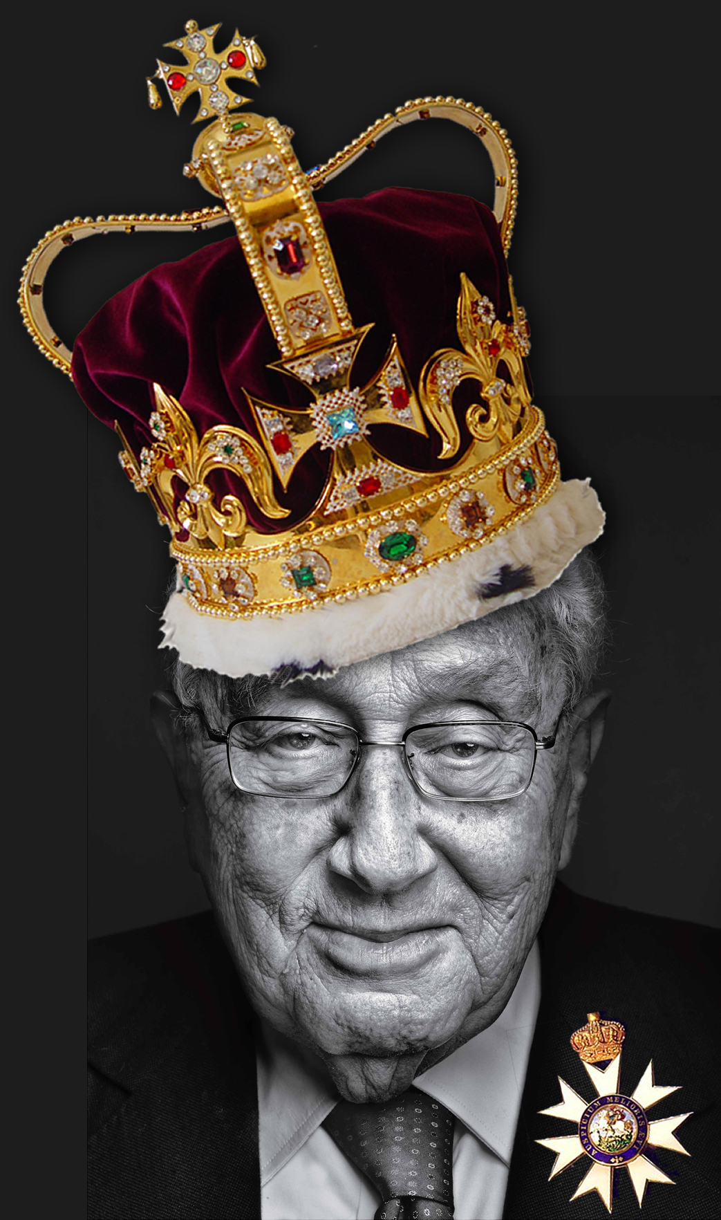 Henry A. Kissinger, KCMG. British Pilgrims Society Crown Agent .