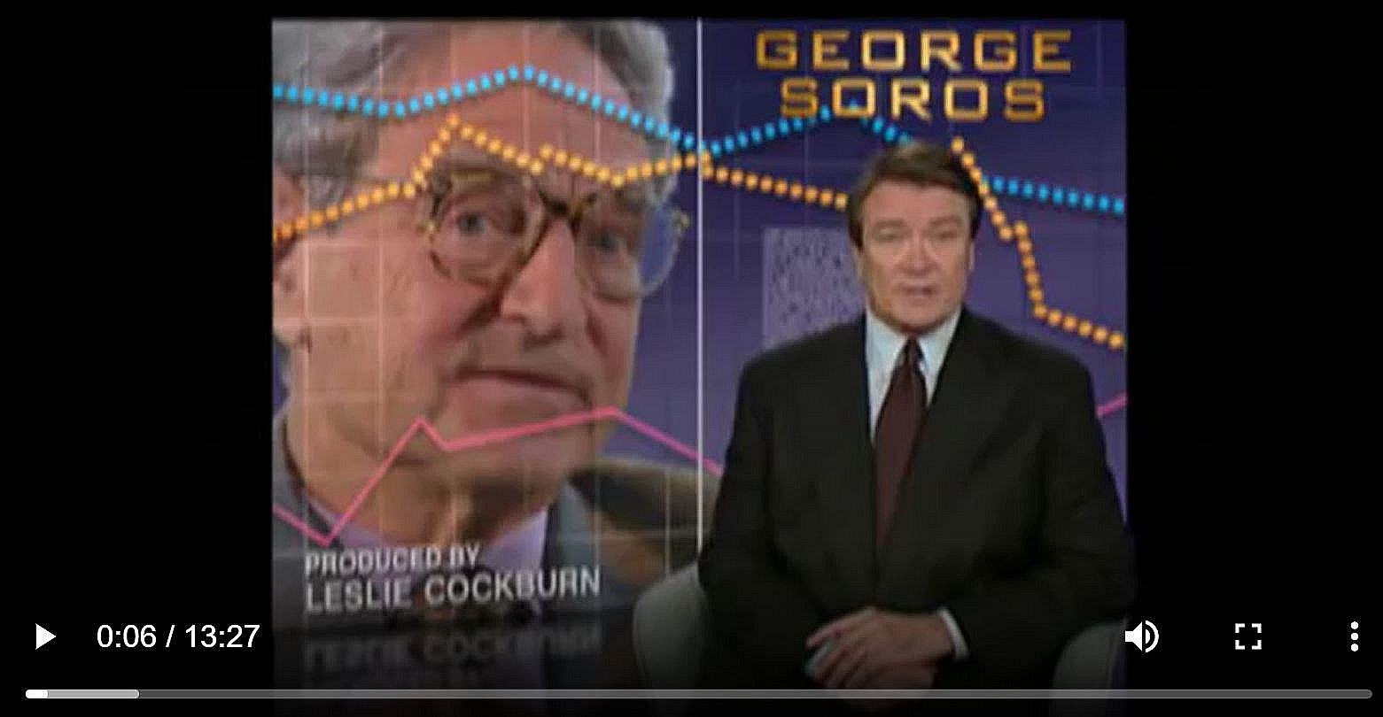 Steve Kroft, George Soros, 60 Minutes, Dec. 20, 1998