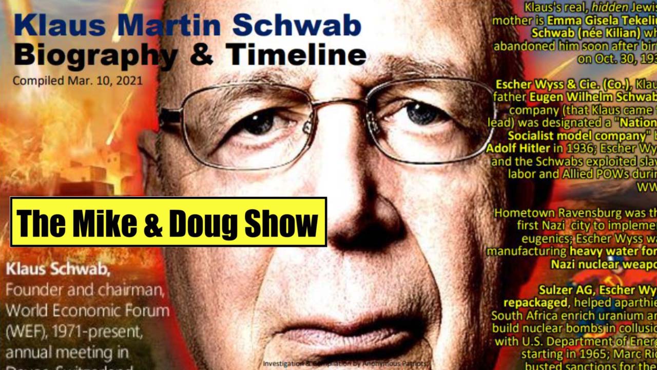 Douglas Gabriel, Michael McKibben. (Mar. 10, 2021). Klaus Schwab and the Fourth Reich. America Intelligence Media, Americans for Innovation.