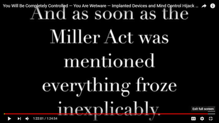 Special Note: The moment that Thomas Paine mentioned Leader Technologies' Miller Act Notice solution to this surveillance state lawlessness,  Lionel's video feed was cut inexplicably.