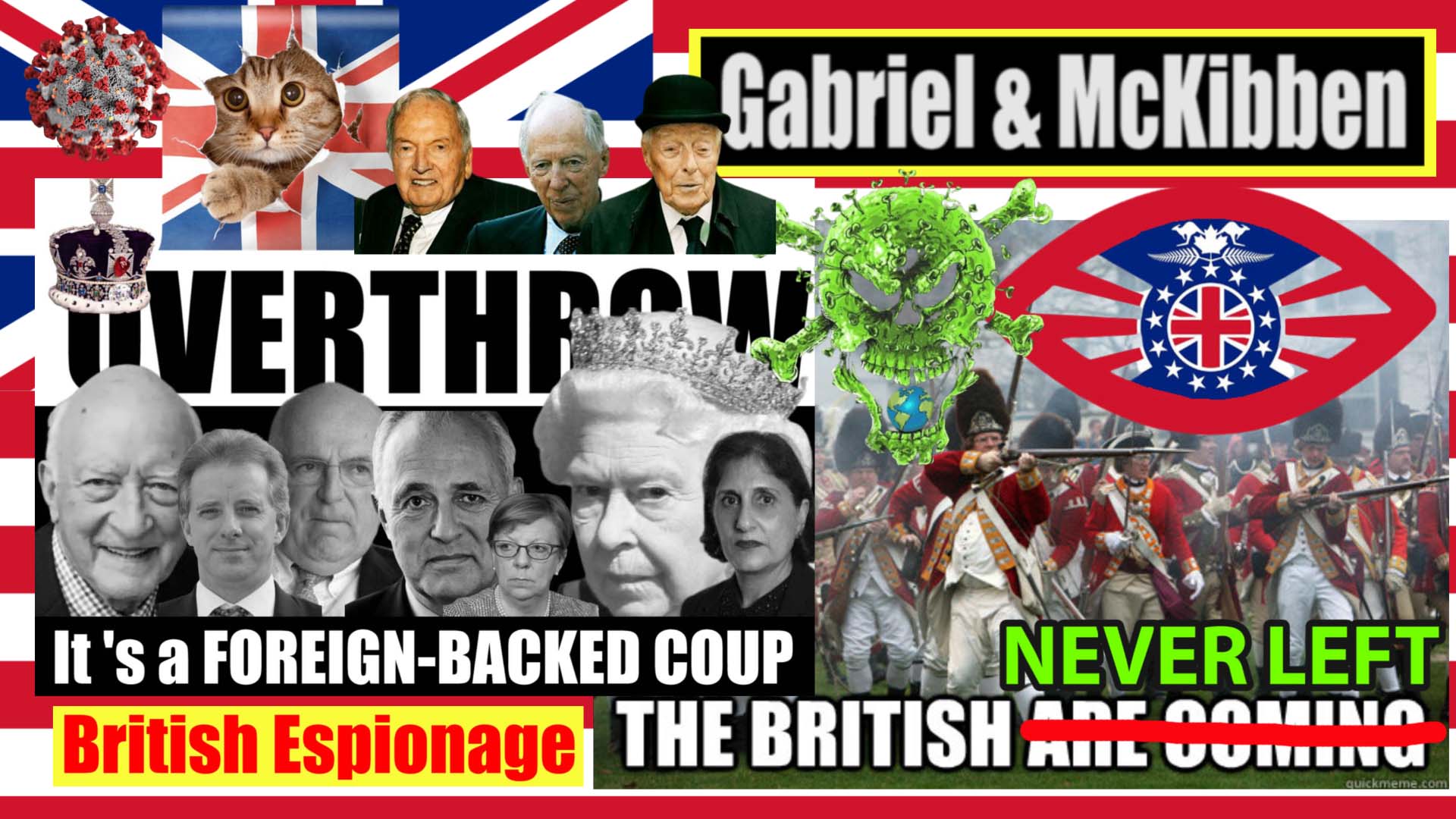 Gabriel, McKibben. (Jun. 11, 2020). How the Rothschilds Use Mass Surveillance and Nanotech Bioweapons to Sustain the Imperial British World Order. American Intelligence Media, Americans for Innovation