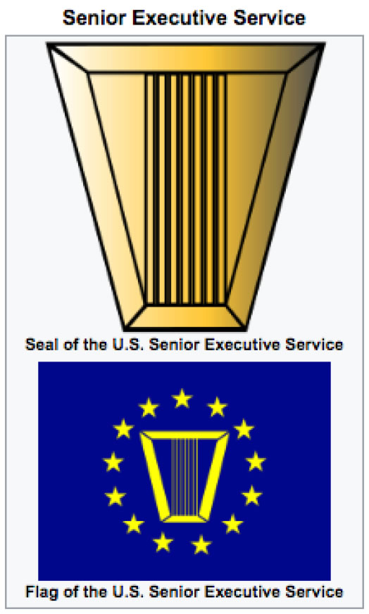 Senior Executive Service (SES) flag and logo