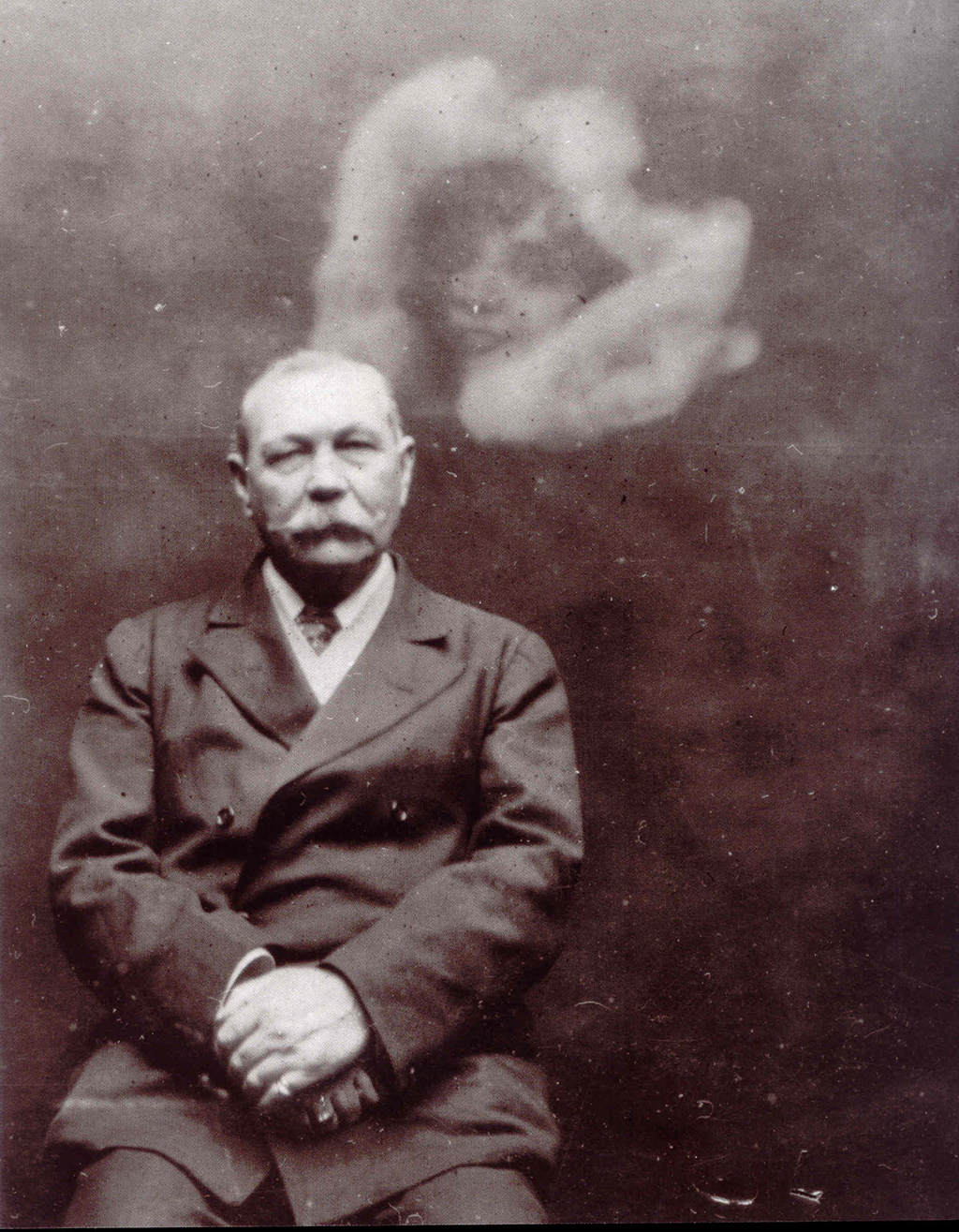 Sir Arthur Conan Doyle was a notorious spiritualist as well as propagandist.