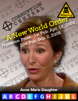 Anne-Marie Slaughter, author of A New World Order (2004).