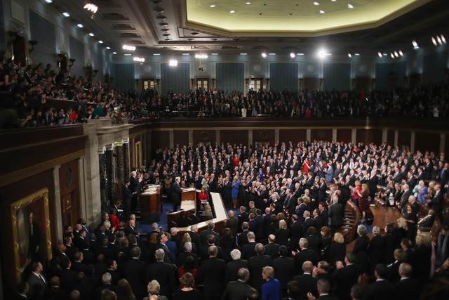 President Donald J. Trump State of the Union, Jan. 31, 2018