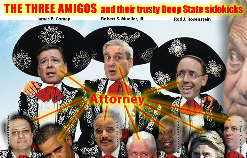 Roger Stone. (Jun. 22, 2017). Mueller, Rosenstein, and Comey: The Tree Amigos from the Deep State. StoneColdTruth.com.