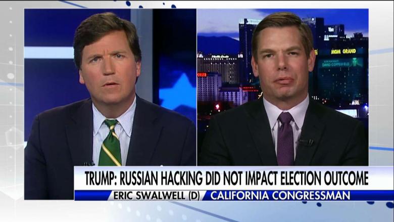 Tucker Carlson. (Feb. 02, 2018). Tucker Carlson VS Eric Swalwell FISA Memo 02.02.2018. Fox News.